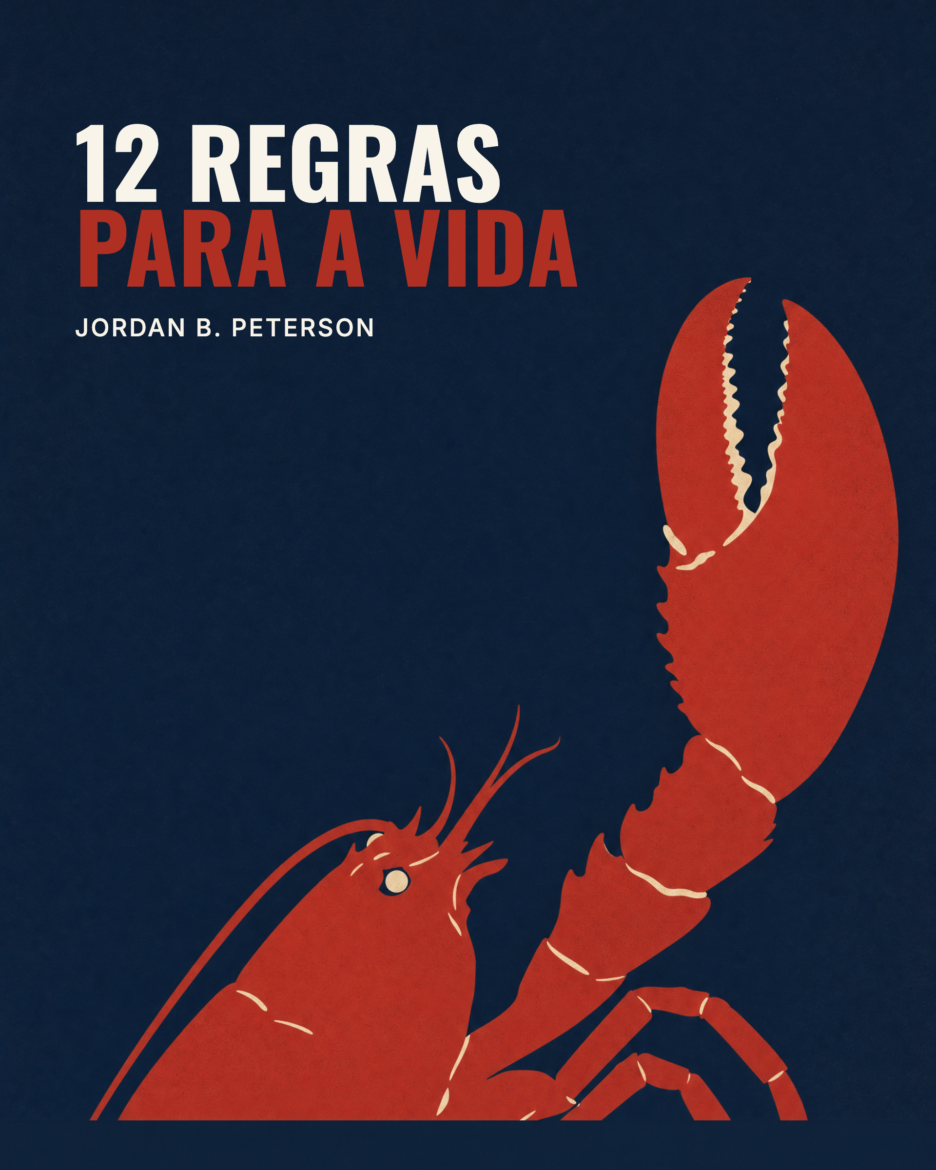 Capa de 12 Regras para a Vida