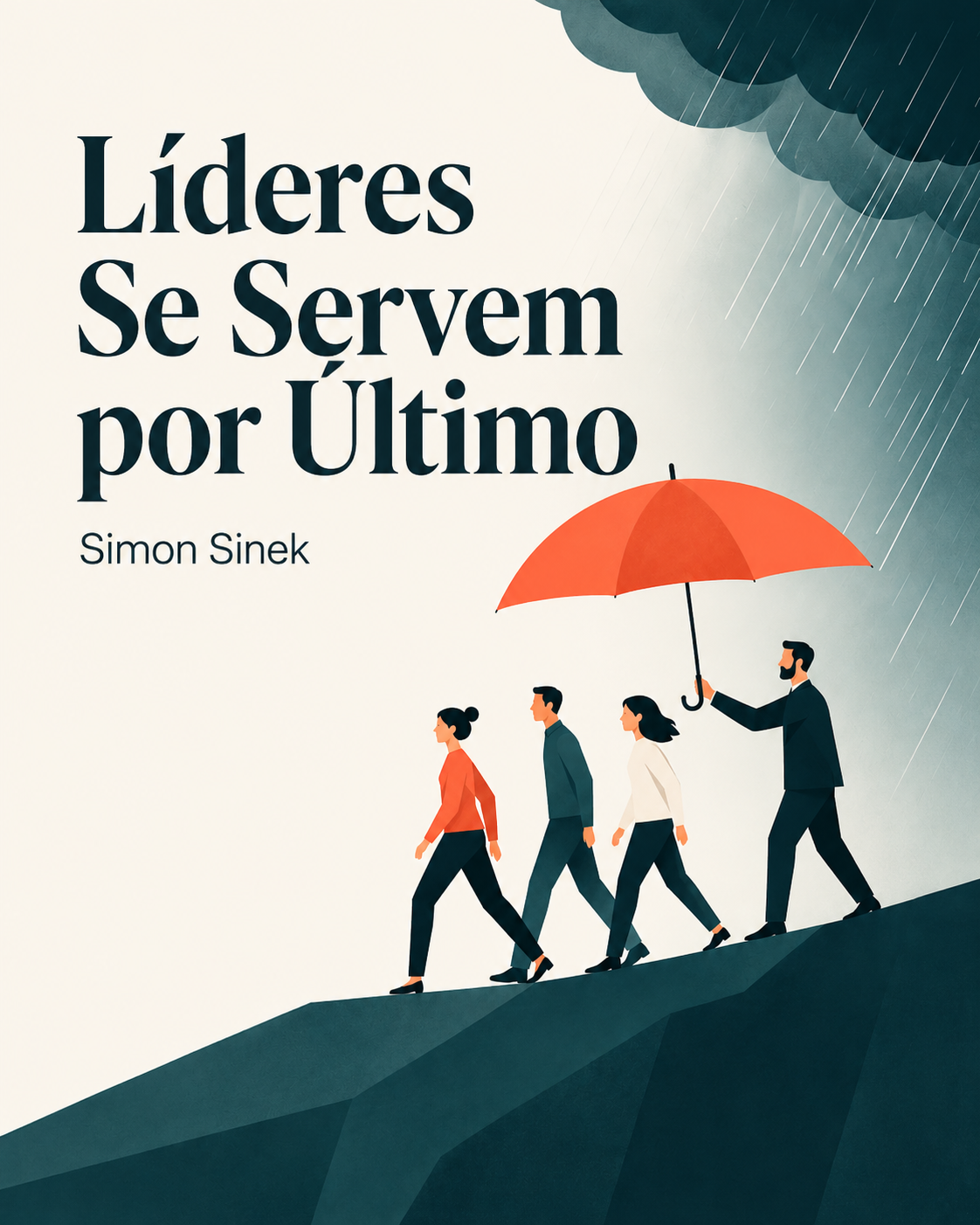 Capa de Líderes se Servem por Último