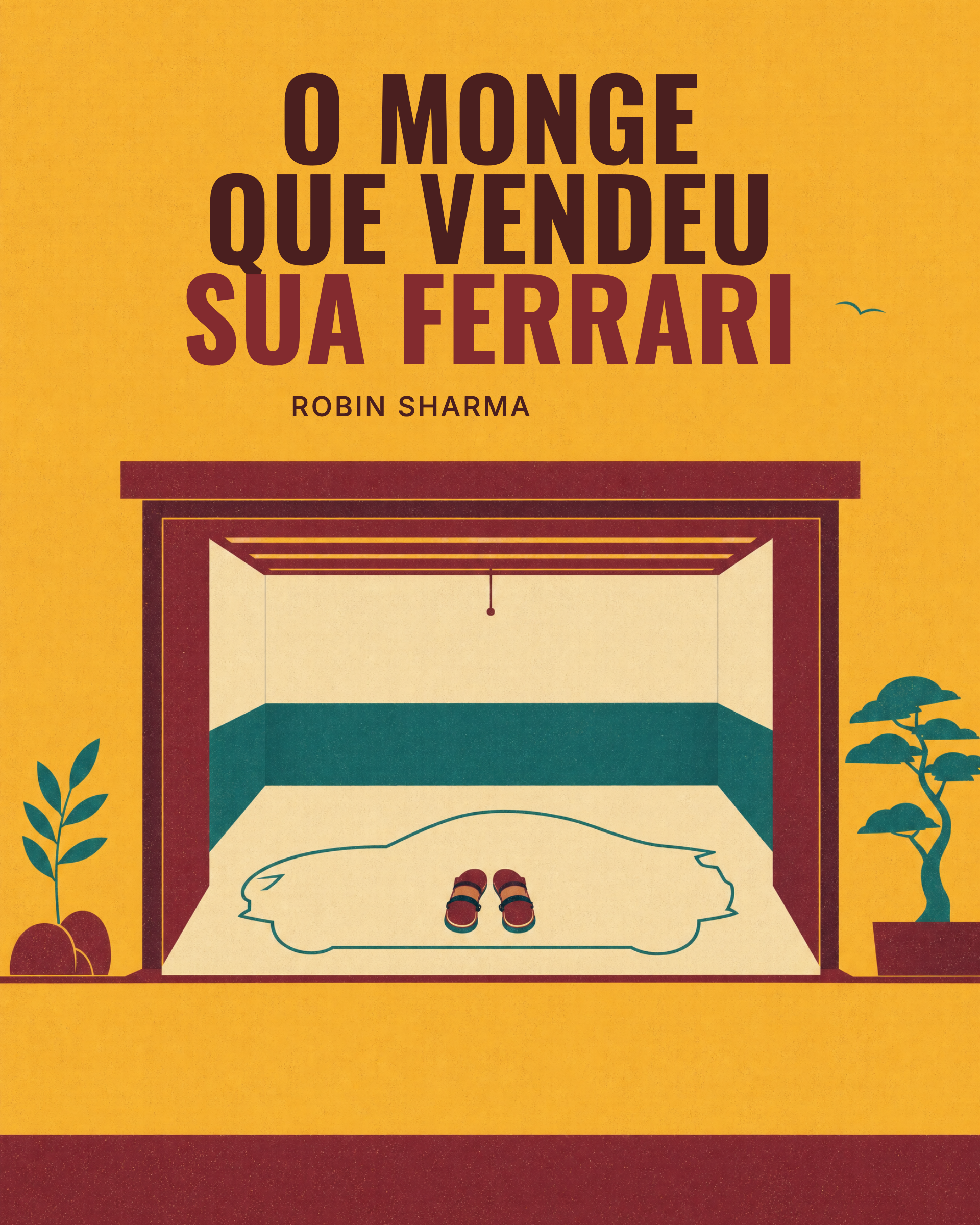 Capa de O Monge que Vendeu sua Ferrari