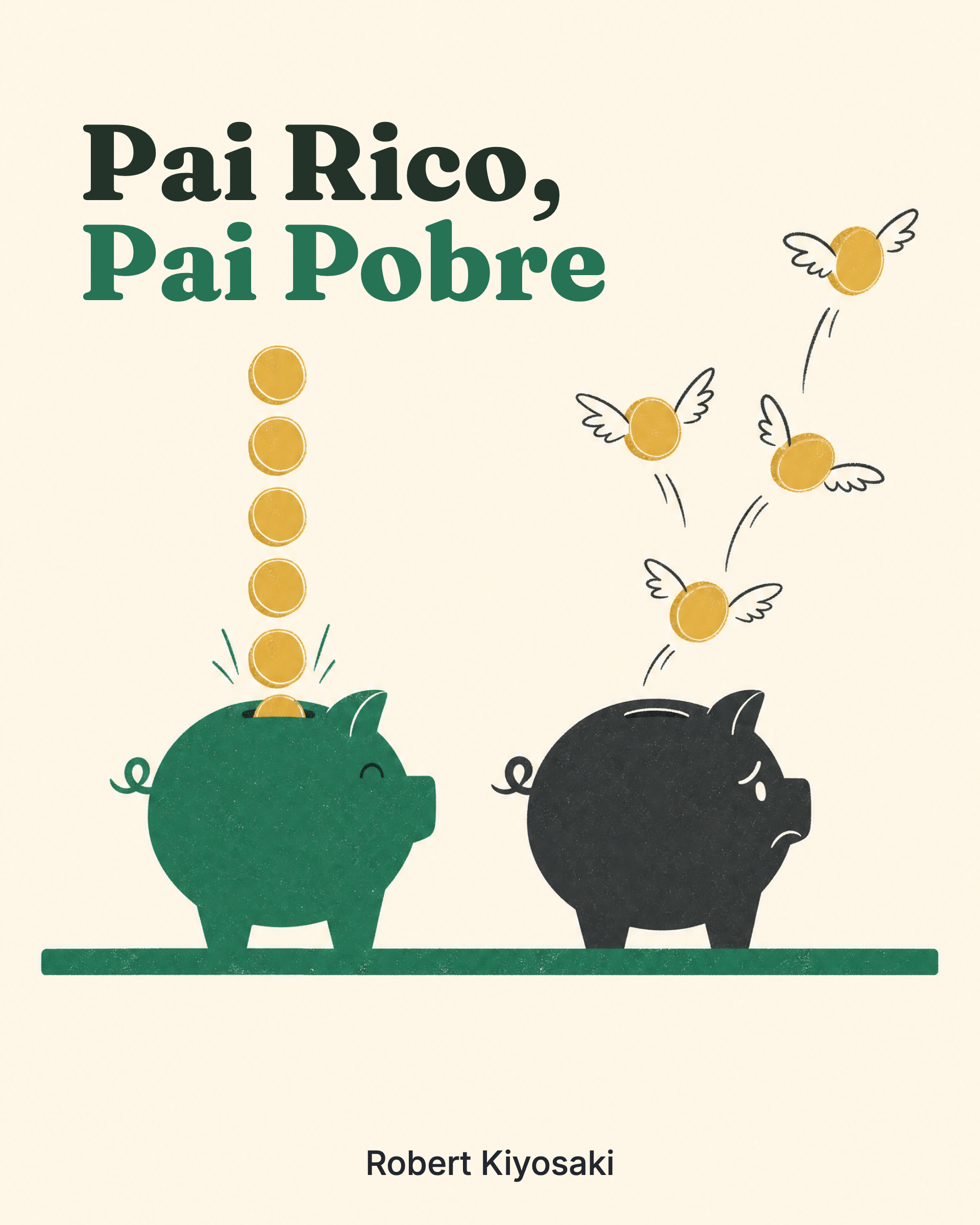 Capa de Pai Rico, Pai Pobre